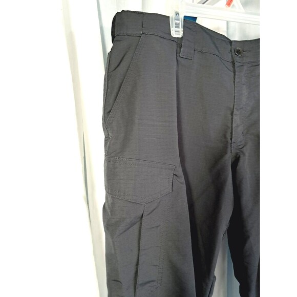 5.11 Tactical Fast-Tac Cargo Water-Resistant Pant, Magazine Pockets, Gray 74439 - Picture 5 of 9